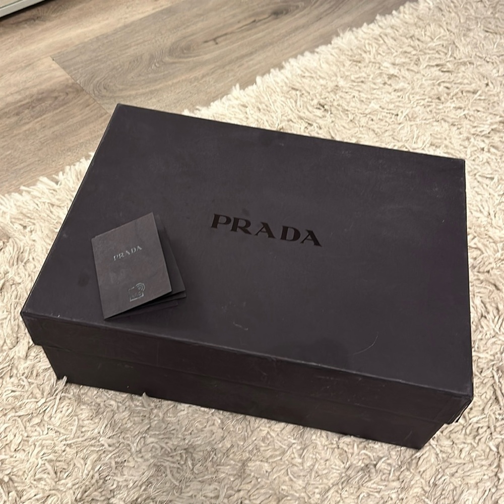 prada shoe box